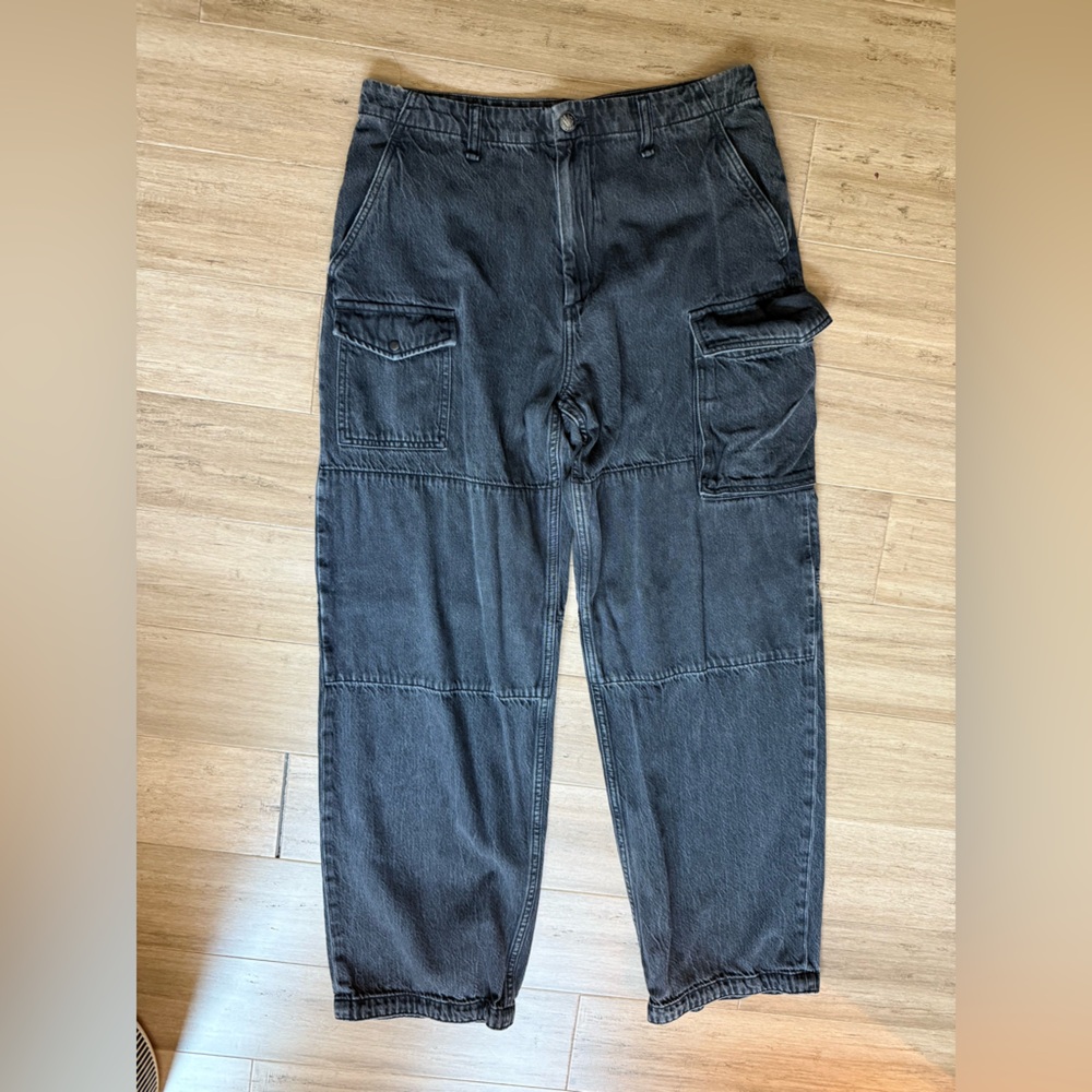 Rag & Bone Charcoal Denim Pants